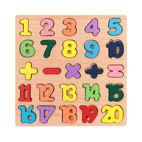 Wooden Puzzles for Kids | Capital ABC ,123,Shapes Board