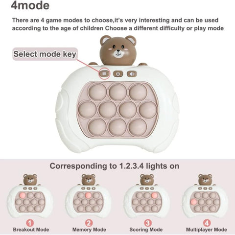Bear Pop Fidget Toy Game – Stress Relief & Fun!